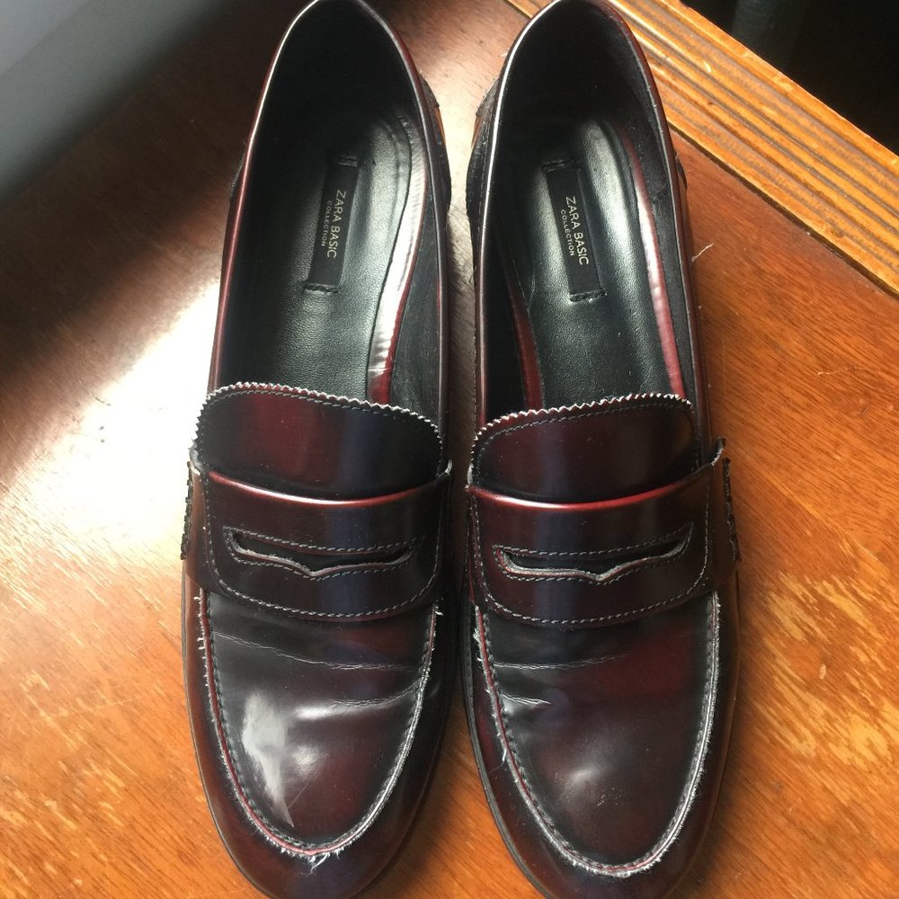 Zara Penny Loafers
